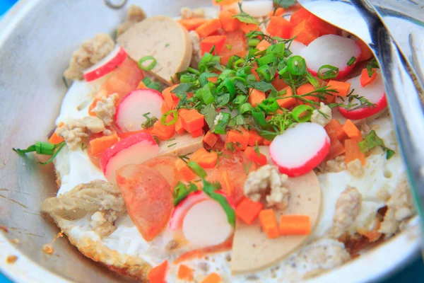 odak panned yumurta için 