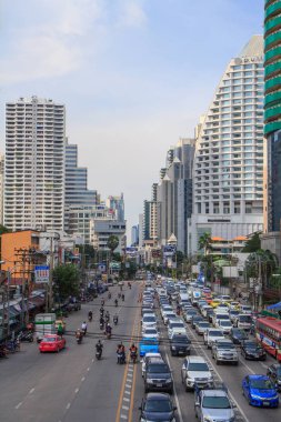 Şehirdeki trafik sıkışıklığı