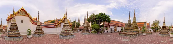 Bangkok Thailand January 2018 360 Panorama Wat Phra Chettuphon Wimon — Stock Photo, Image