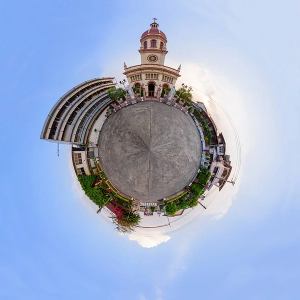 360 Panorama Exteriéru Christ Church Architektura — Stock fotografie