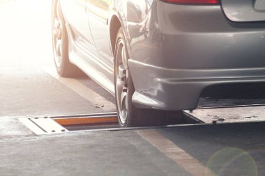 Araç muayene tesis / tekerlek sürücü ve fren kontrol 