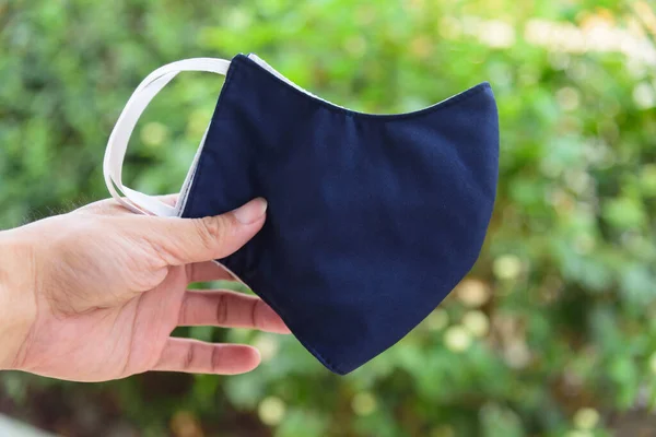 Kumaş maske Covid-19 / bez maskeden korunmak için 