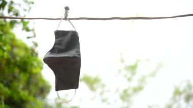 Kritik zamanda tekrar kullanmak için Kumaş Maskesi 'ni kurut