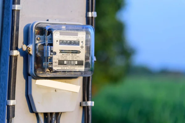 Binadaki elektrik sayacı 