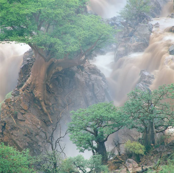Blick Auf Wasserfall Namibia — Stockfoto