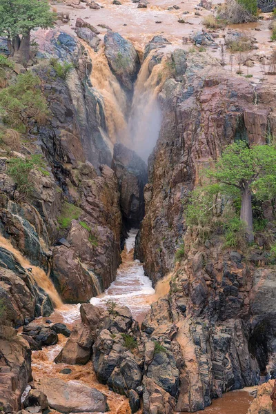ナミビアの滝の眺め — ストック写真