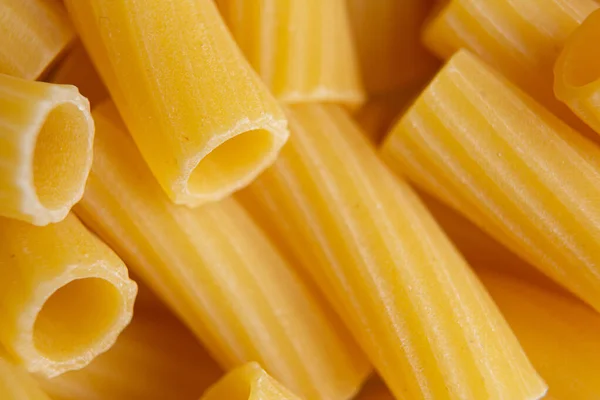 Tortiglioni Italian Pasta Very Close View — Stock Photo, Image