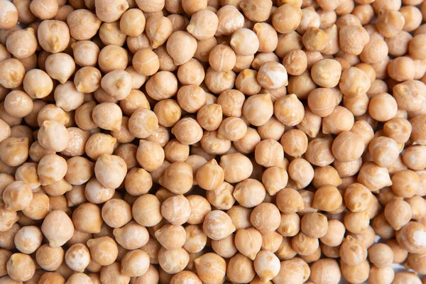 Bunch Chick Peas Seen Macro Top View — Stock Photo, Image