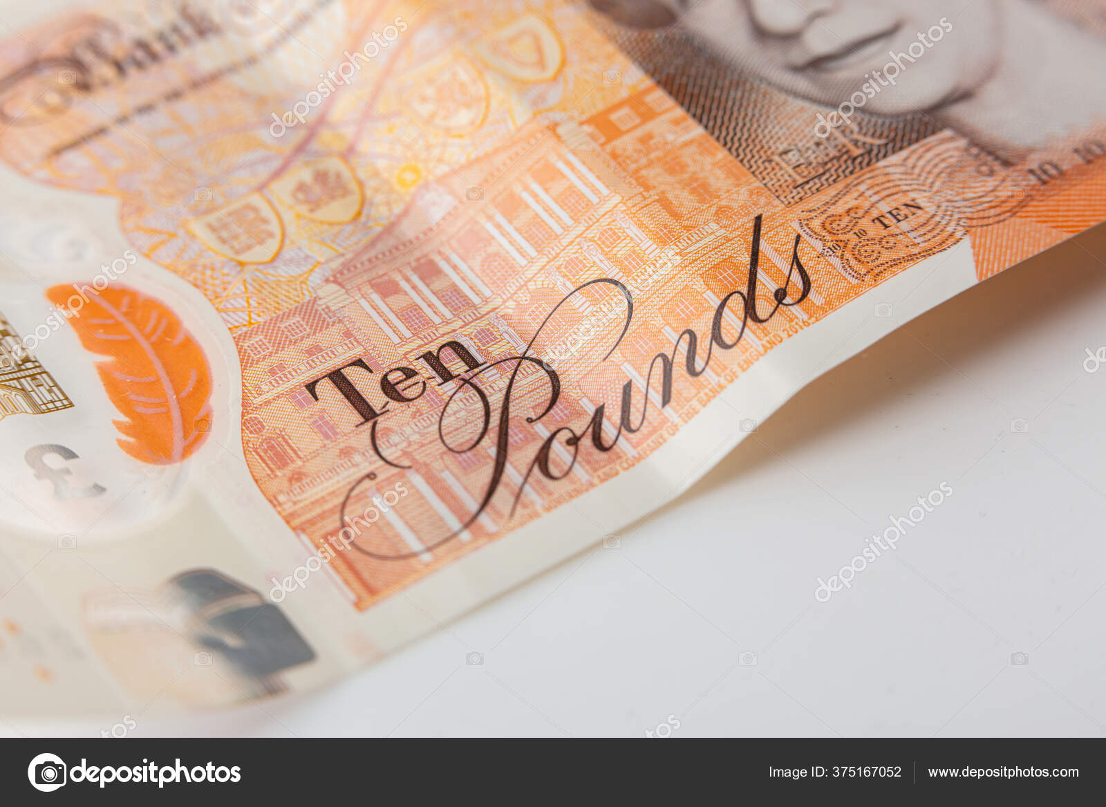 10英镑钞票的细节——图库图片© S.Rojo #375167052