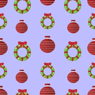 Mutlu Noeller kış tatili geçmişleri. Kusursuz desenler koleksiyonu. Vektör illüstrasyonu.