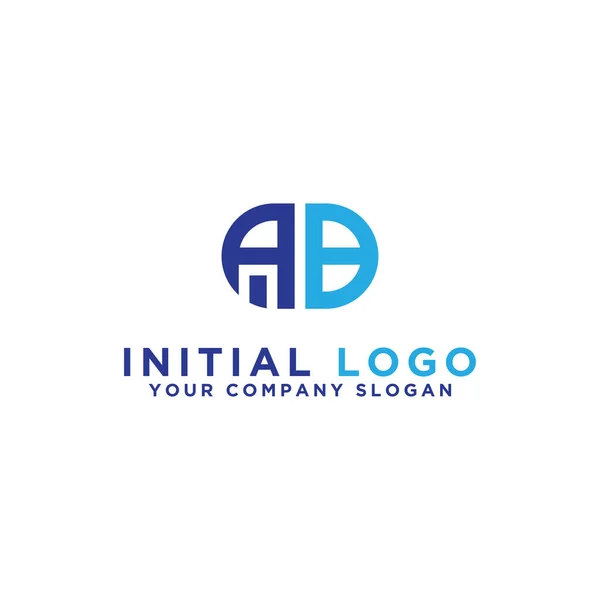 Λογότυπο Σχεδιαστική Έμπνευση Για Τις Εταιρείες Από Τις Αρχικές Επιστολές — Διανυσματικό Αρχείο