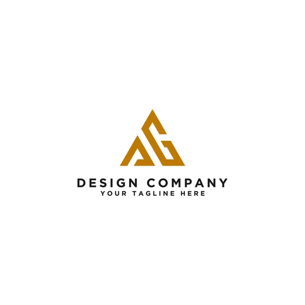 Letra Icono Inicial Logo Diseño Monograma Inspiración Vector — Vector de stock