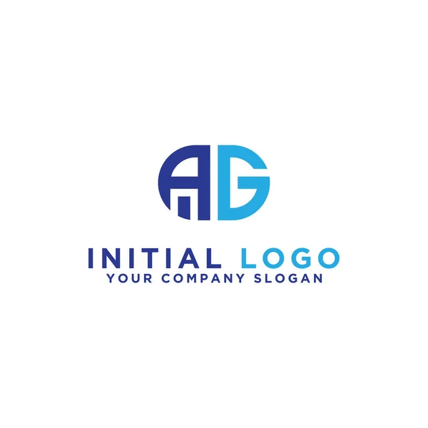 Letter Initiales Icon Logo Design Monogram Inspiration Vektor — Stockvektor