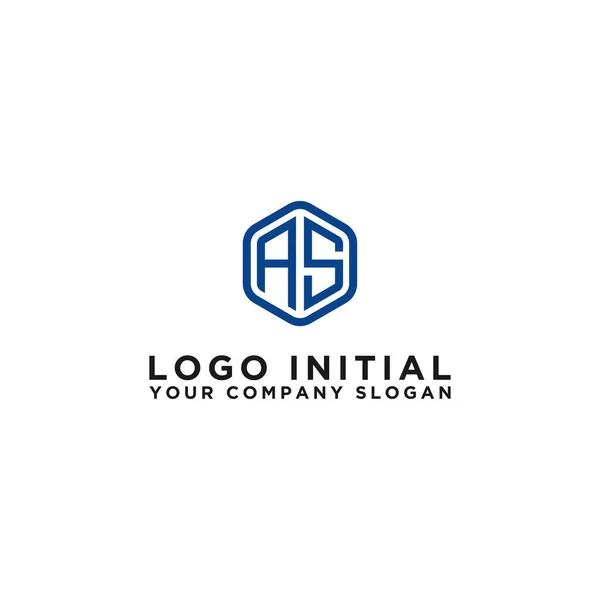 Design Del Logo Ispirazione Lettera Iniziale Dell Icona Del Logo — Vettoriale Stock