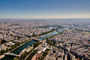 Eyfel Kulesi 'nin manzarası