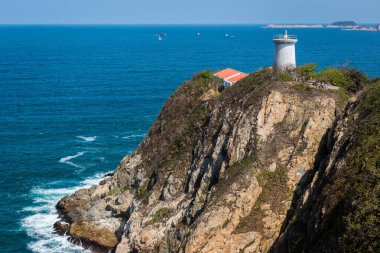 Shek O, Hong Kong 'da ele geçirilen sahil koleksiyonu.