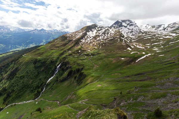 Wspaniała Kolekcja Krajobrazów Szwajcarii — Zdjęcie stockowe