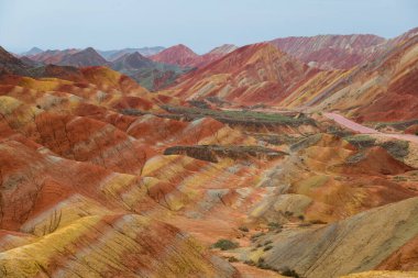 Çin 'deki Gansu gezisinin koleksiyonu.