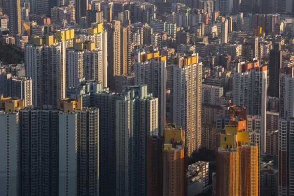 Beacon Hill, Hong Kong 'daki şehir manzarasının kayda değer bir görüntüsü.