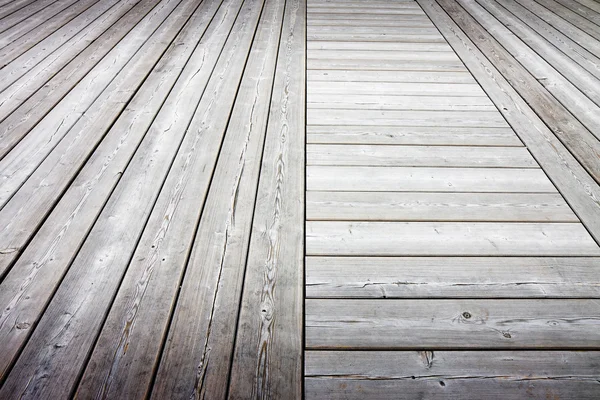 Hardwood Floors Outdoor - Floor wooden slats for outdoor use — Stockfoto