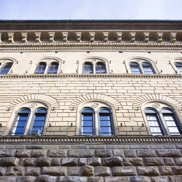 Palác Medici Riccardiho (Itálie-Toskánsko-Florencie) — Stock fotografie