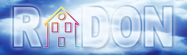 Tehlikeli radon gazı - kavram görüntü