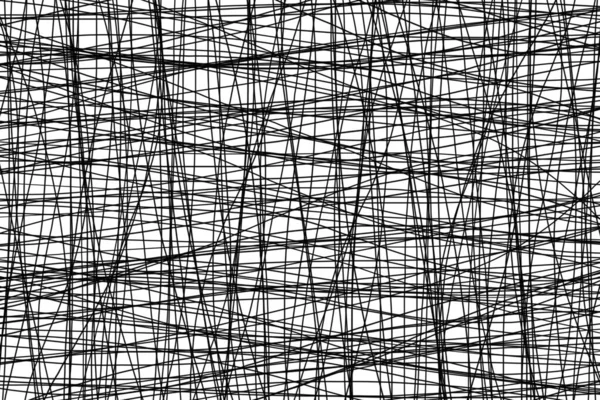 Чорна плетена лінія на білому тлі - абстрактний фон — стокове фото