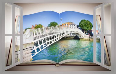 Dublin en ünlü köprü nedeniyle 