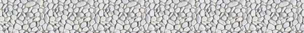 Design rámu s bílými kamennými oblázky - bezešvé textury — Stock fotografie