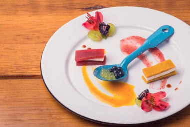 Meksika usulü gurme, peynirli tatlı.