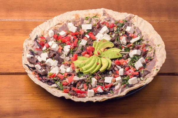 Geleneksel Meksika yemekleri Oaxaca 'dan.