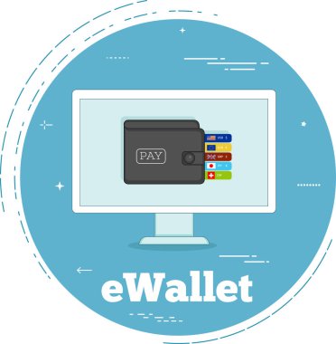 ewallet kavramı hat sanat tarzı