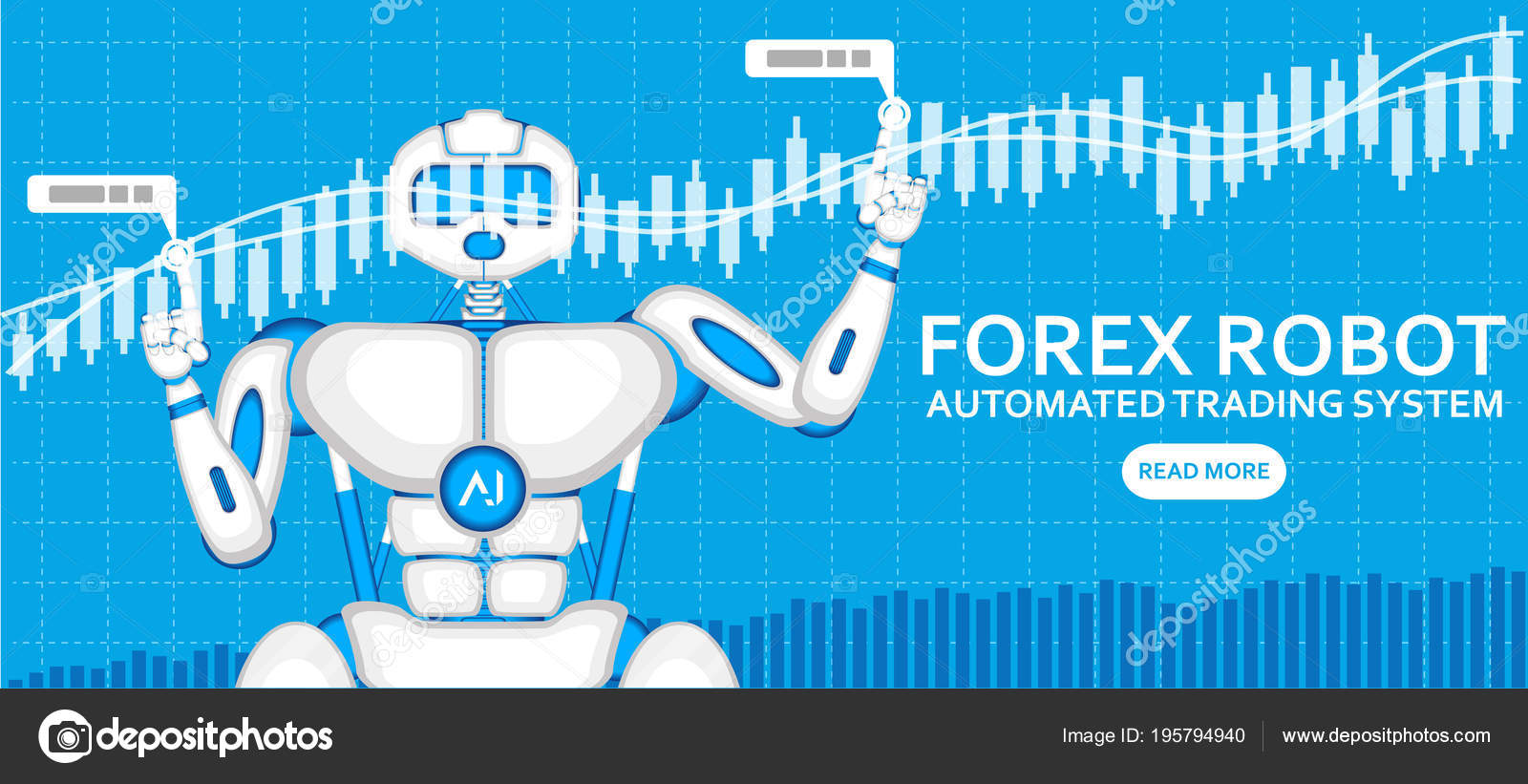 Forex Trading Roboter Mit Ai Android Stockvektor C Dimaoris 195794940 - 