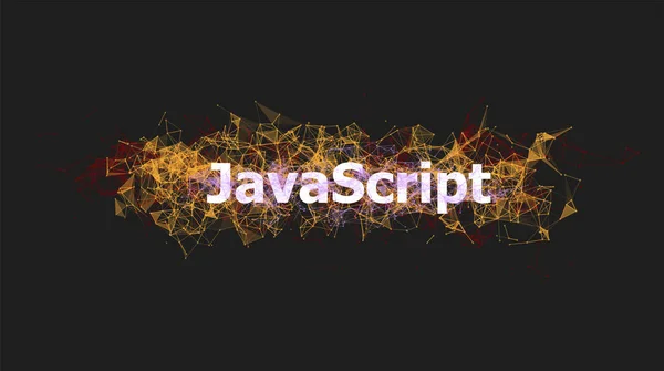 Technologie Javascript pour la conception de sites web — Image vectorielle