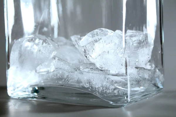 Wody Eksperymenty Wodą Lód Spray Kropla Wody — Zdjęcie stockowe