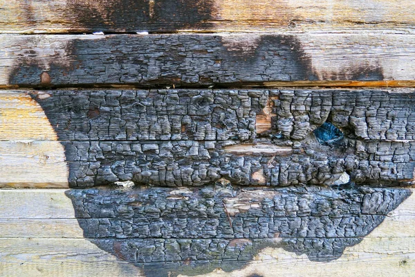 Zbliżenie Zwęglonego Drewnianego Tła Spalonego Drewna Tekstury — Zdjęcie stockowe