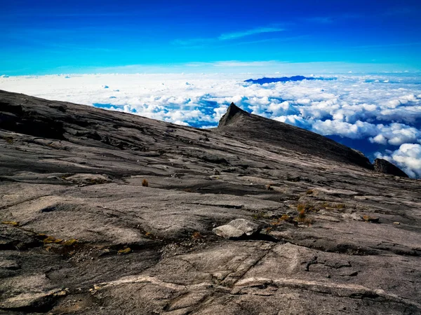 Paisagem Perto Pico Monte Kinanbalu Aka Akinabalu Estado Sabah Malásia — Fotografia de Stock