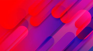 Soyut. Renkli geometrik şekiller arka plan. Tasarım, broşür, sayfa, poster için. Vektör. resimleme.