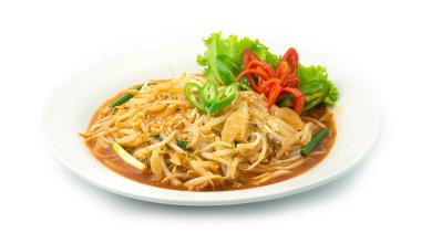 Kızarmış fasulye filizi, Kongnamul Bokkeum Kore Yemeği, Vejetaryen mezesi Lezzetli, leziz ve sağlıklı Chili ve Sebze süsleme