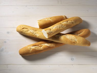 Pane baguette con lievito madre