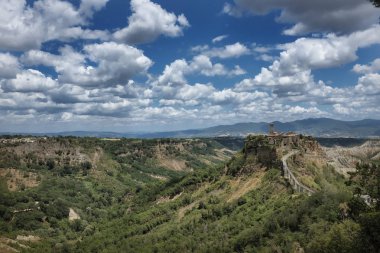 Antik hamlet ile manzara