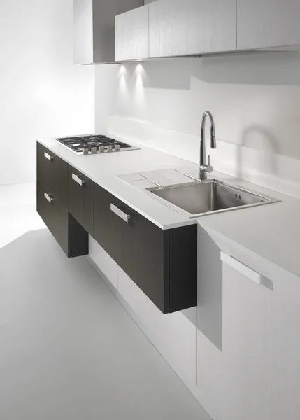 Moderne Küche Umgebung Detail — Stockfoto