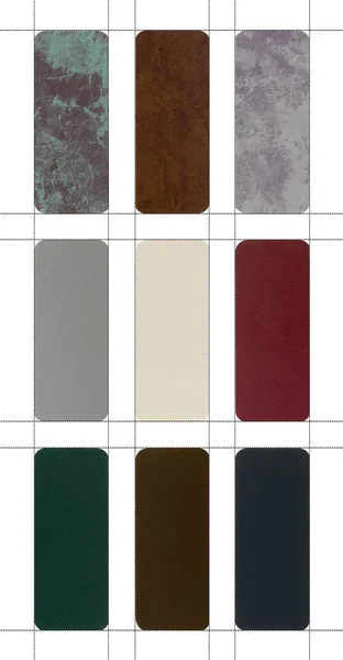 Muster Von Farb Und Holzessenzen — Stockfoto