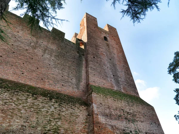 Mura Dell Antico Castello — Foto Stock