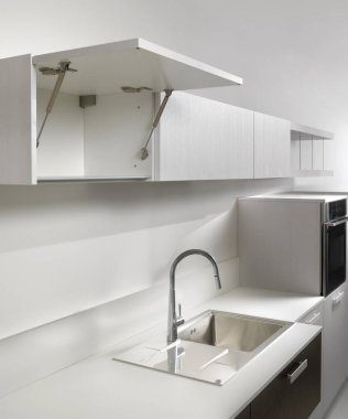 Modern mutfak ortamı detay