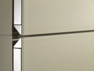 Mutfak dolabı için bir tutacağın dokusu