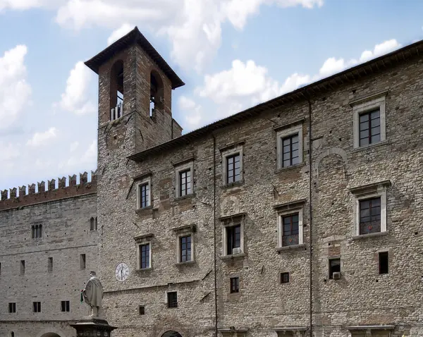 Paesaggio Con Antica Costruzione Pietra — Foto Stock