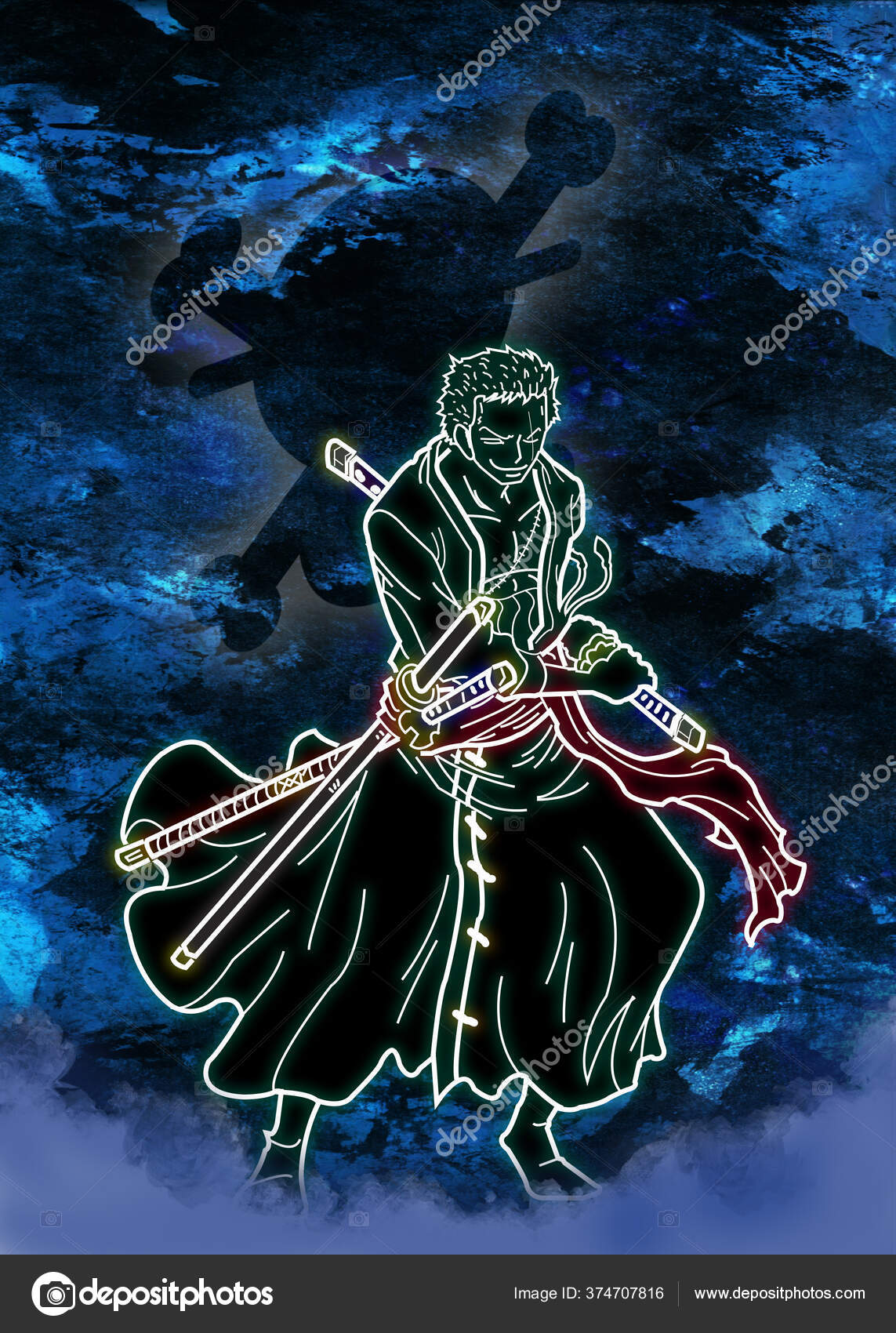 desenhar zoro