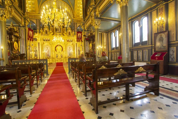 Iglesia Sveti Stephen Iglesia Hierro Turco Demir Kilise Vista Interior — Foto de Stock