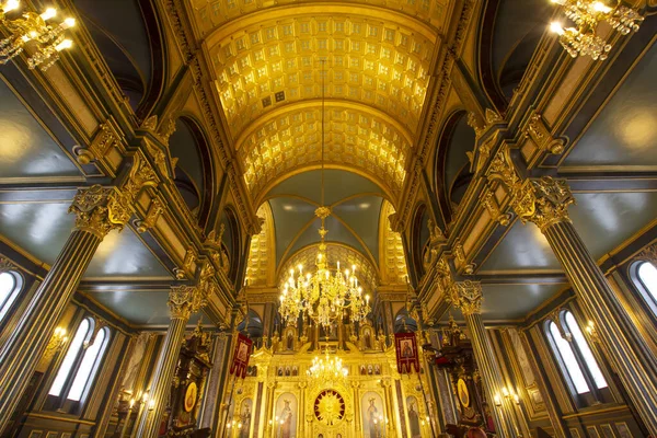 Iglesia Sveti Stephen Iglesia Hierro Turco Demir Kilise Vista Interior — Foto de Stock